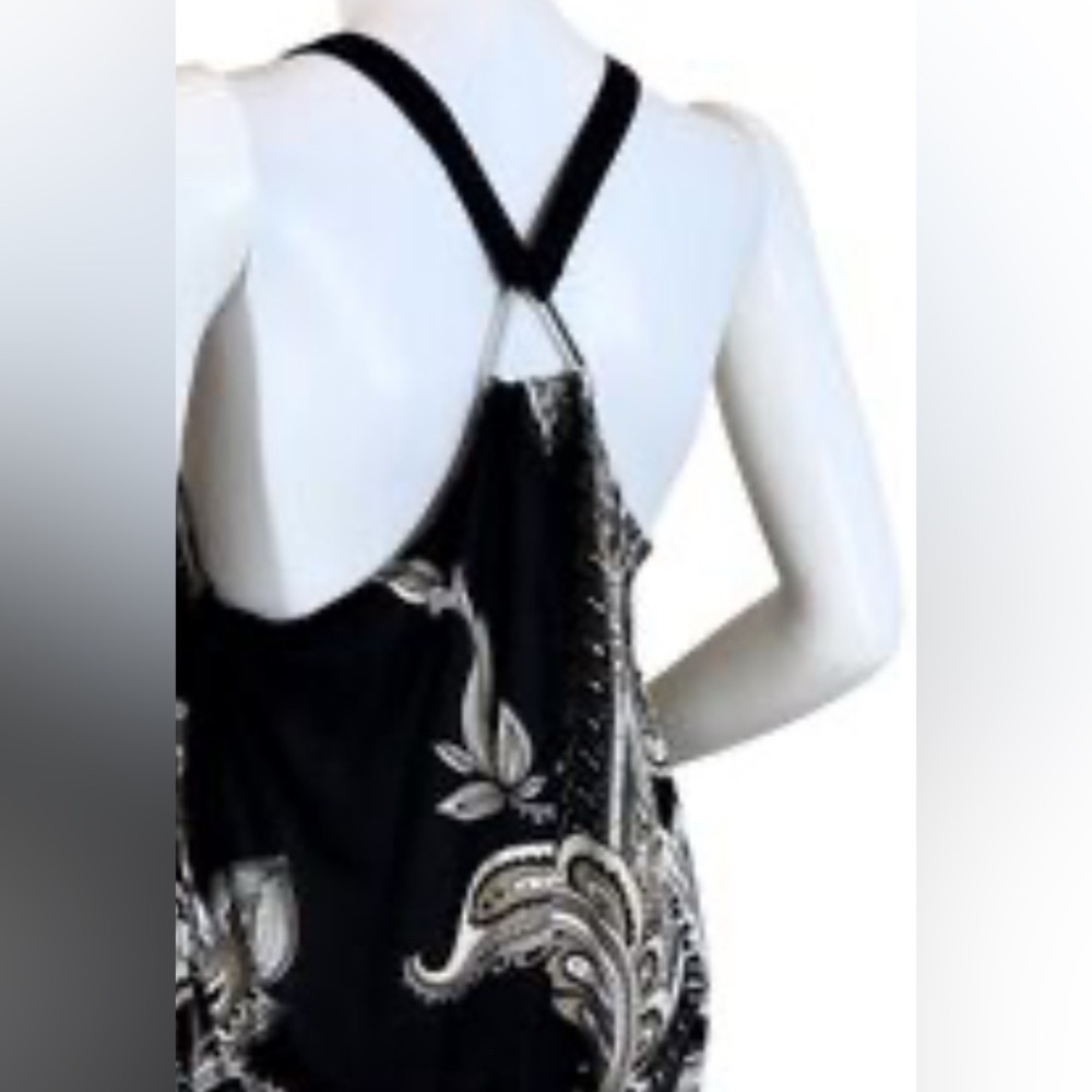Lasccana Venus racerback shirt in black and white size XS - Picture 2 of 9